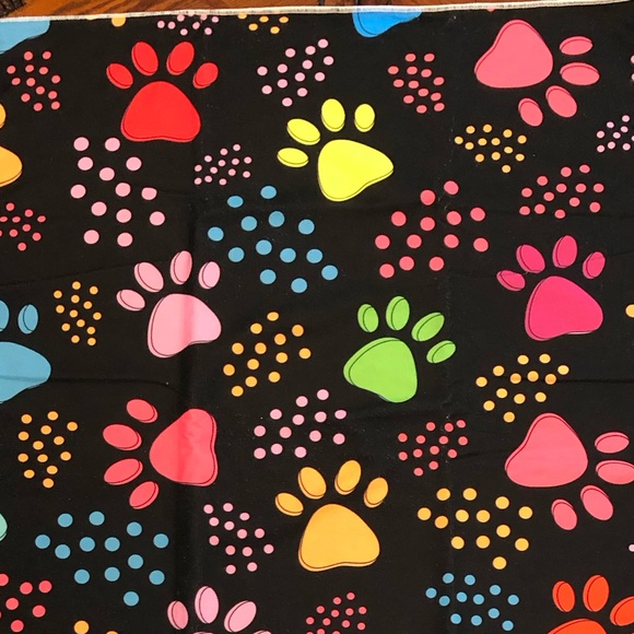 Beach Towel with Paw Prints—Brand new! - Picture 2 of 4